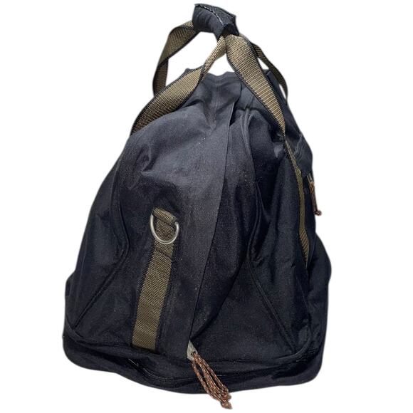 ATHALON Black Duffel Carryall Weekender Overnigt Bag - Picture 2 of 7